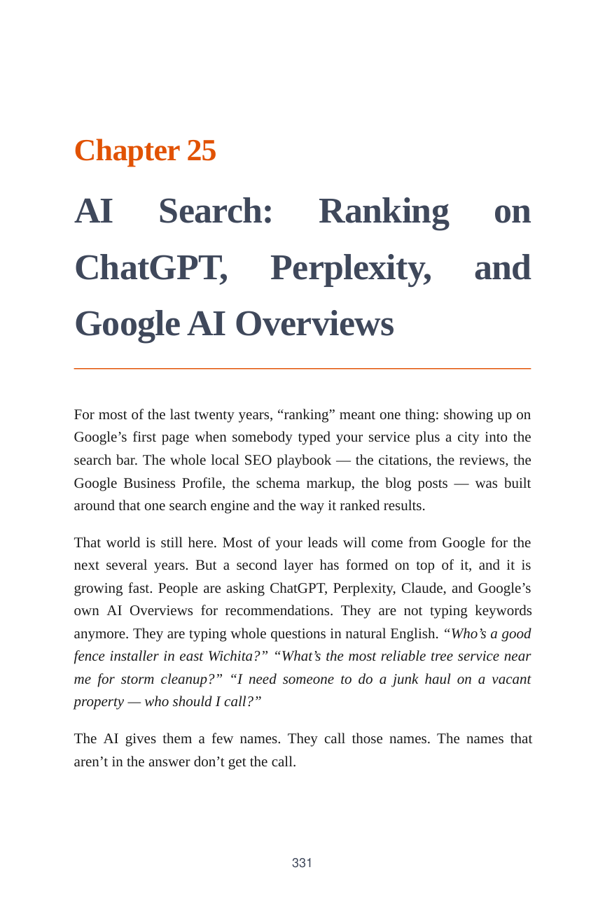 Chapter 25 — AI Search